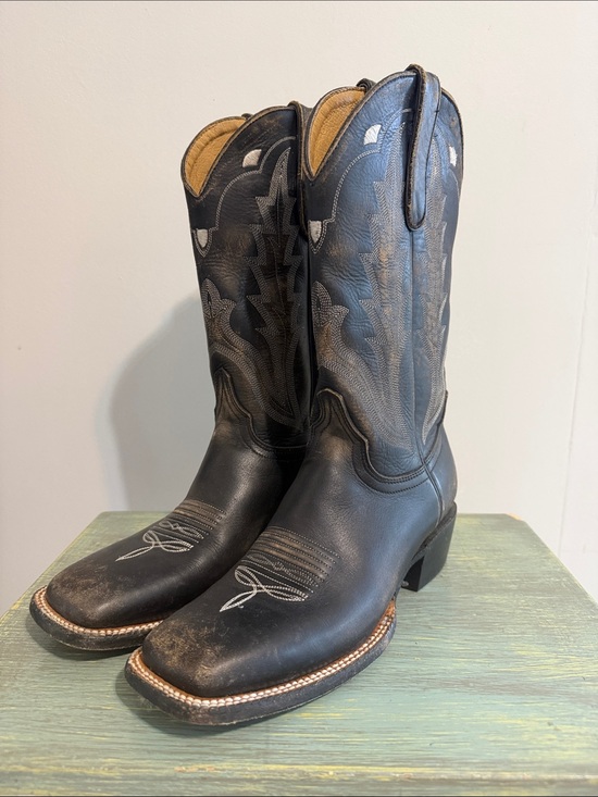 Idyllwind Shoes - Idyllwind Black Western Embroidered Leather Heeled Boots